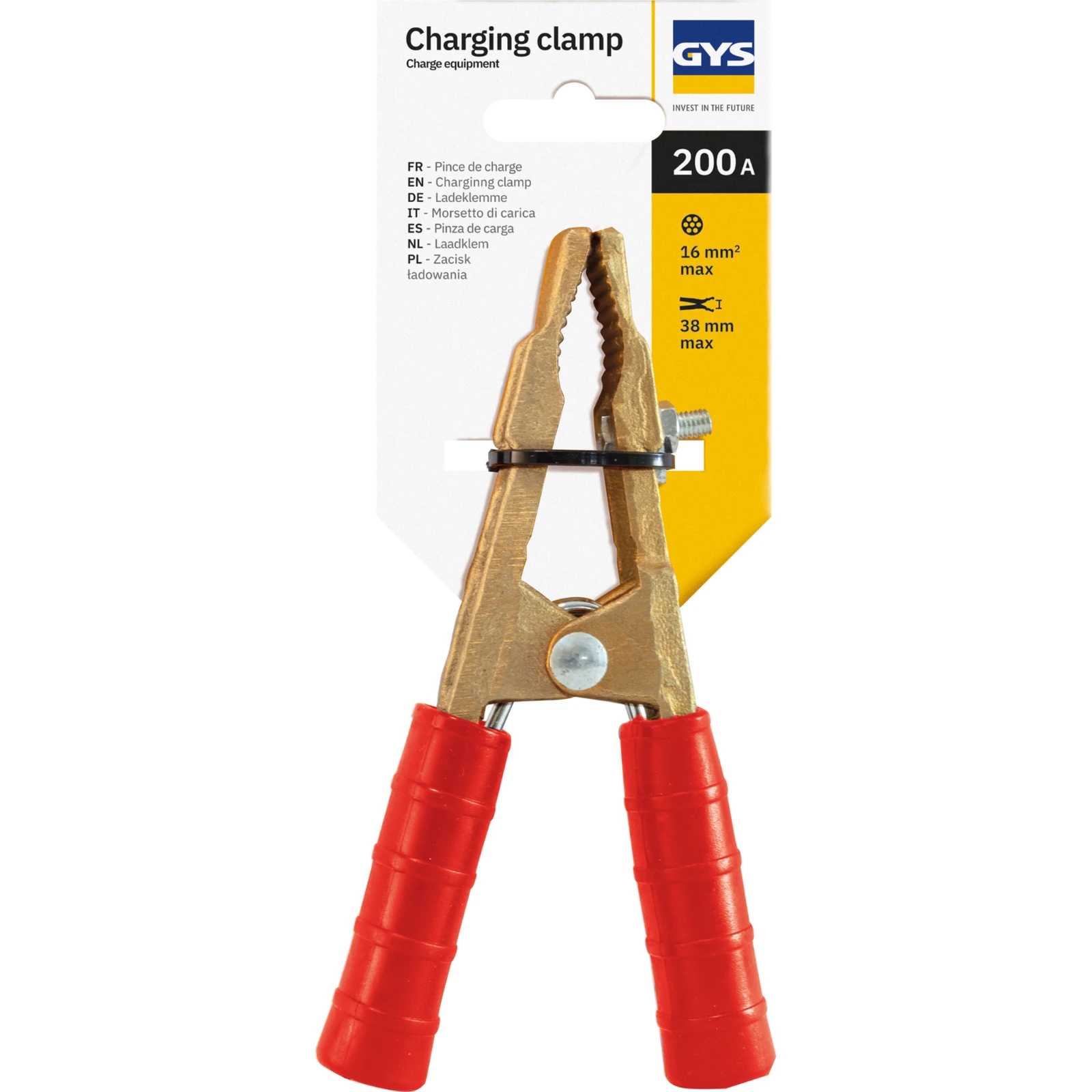 GYS Accuklem 200A rood