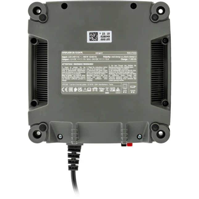 GYS Acculader GYSFLASH 20.12-24 PL 12/24V