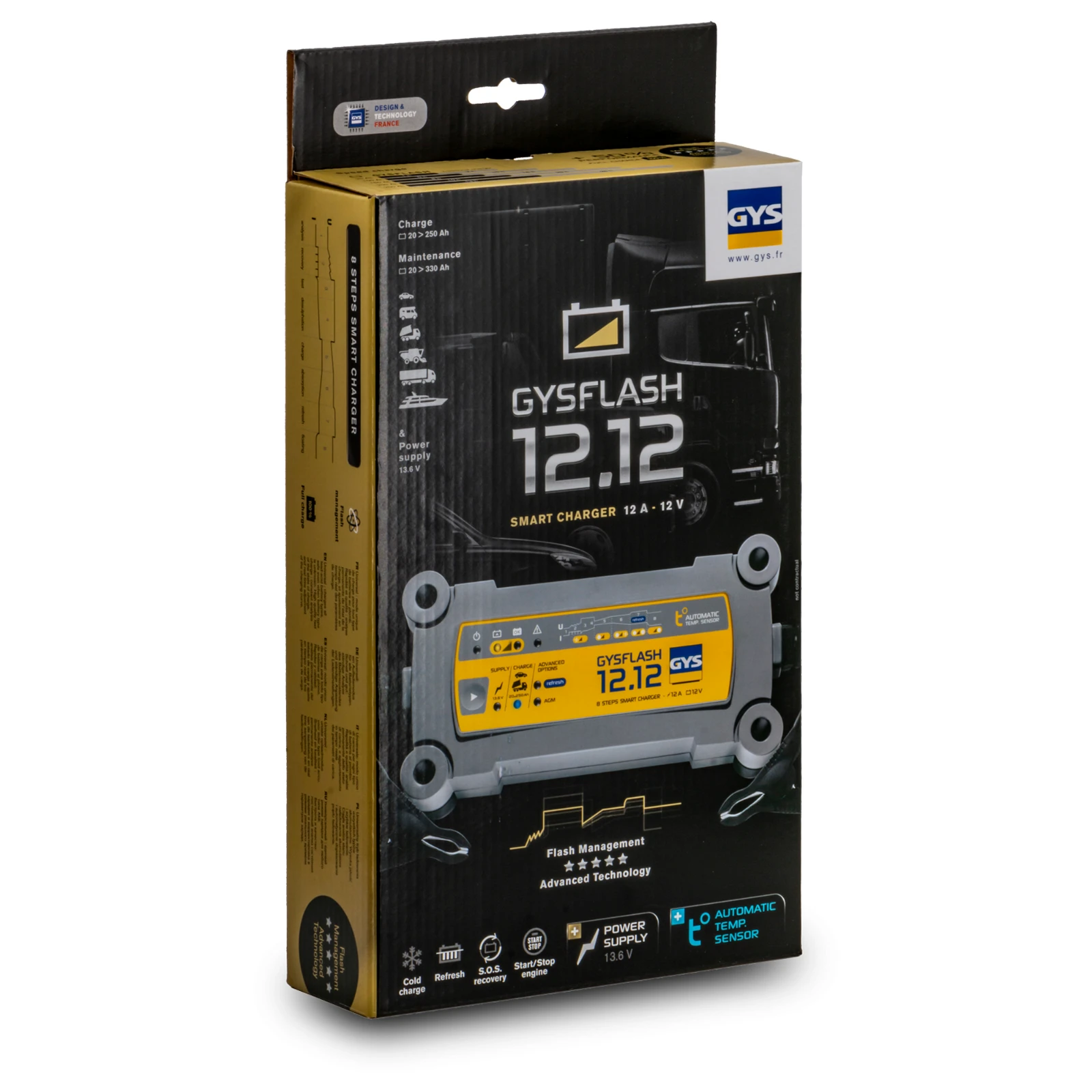 GYS Acculader GYSFLASH 12.12 12V