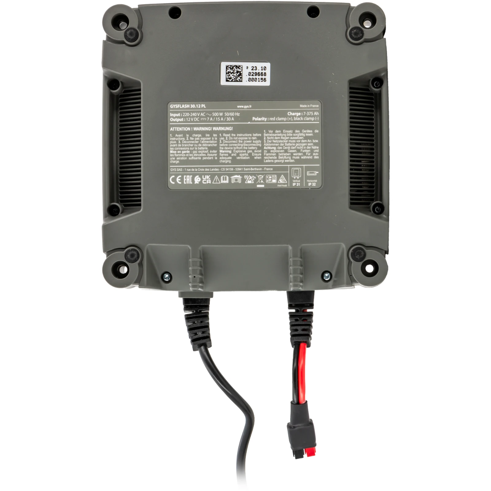 GYS Acculader GYSFLASH 30.12 PL 12V