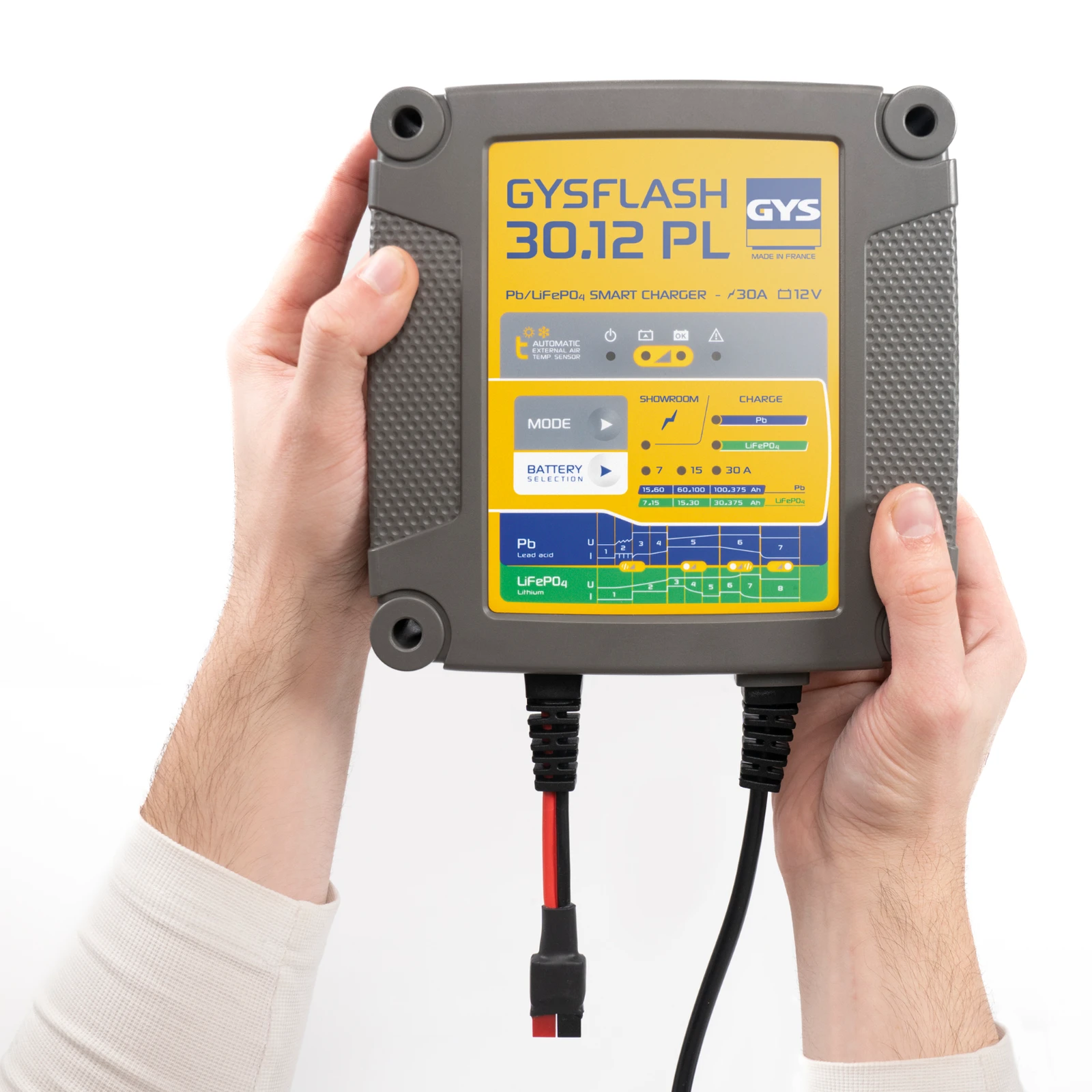 GYS Acculader GYSFLASH 30.12 PL 12V