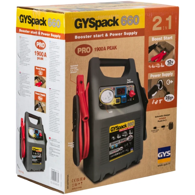 GYS Startbooster GYSPACK 660 12V