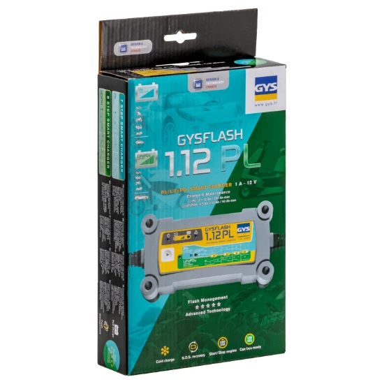 GYS Acculader GYSFLASH 1.12 PL 12V
