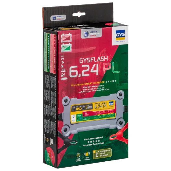 GYS Acculader GYSFLASH 6.24 PL 24V