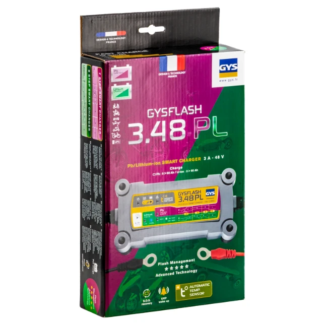 GYS Acculader GYSFLASH 3.48 PL 48V