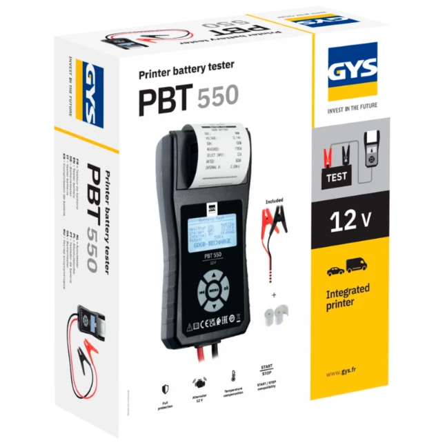 GYS Accutester PBT 550 met printer