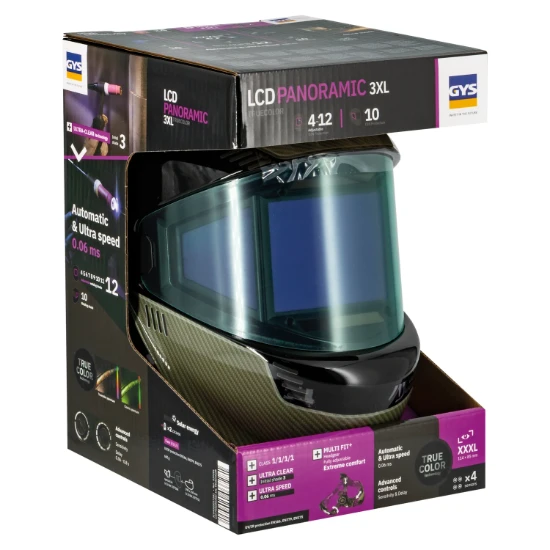 GYS Lashelm LCD Panoramic 3XL True Color