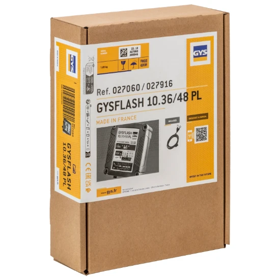 GYS Acculader GYSFLASH 10.36/48 PL 36/48V