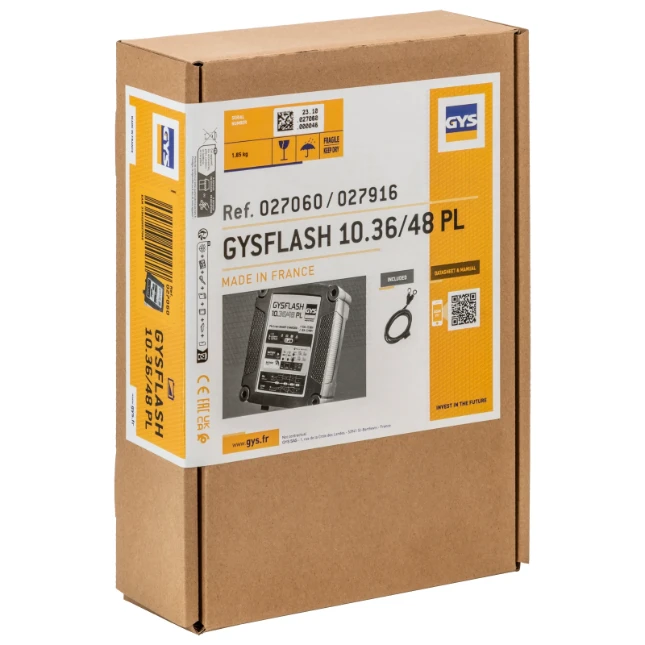 GYS Acculader GYSFLASH 10.36/48 PL 36/48V