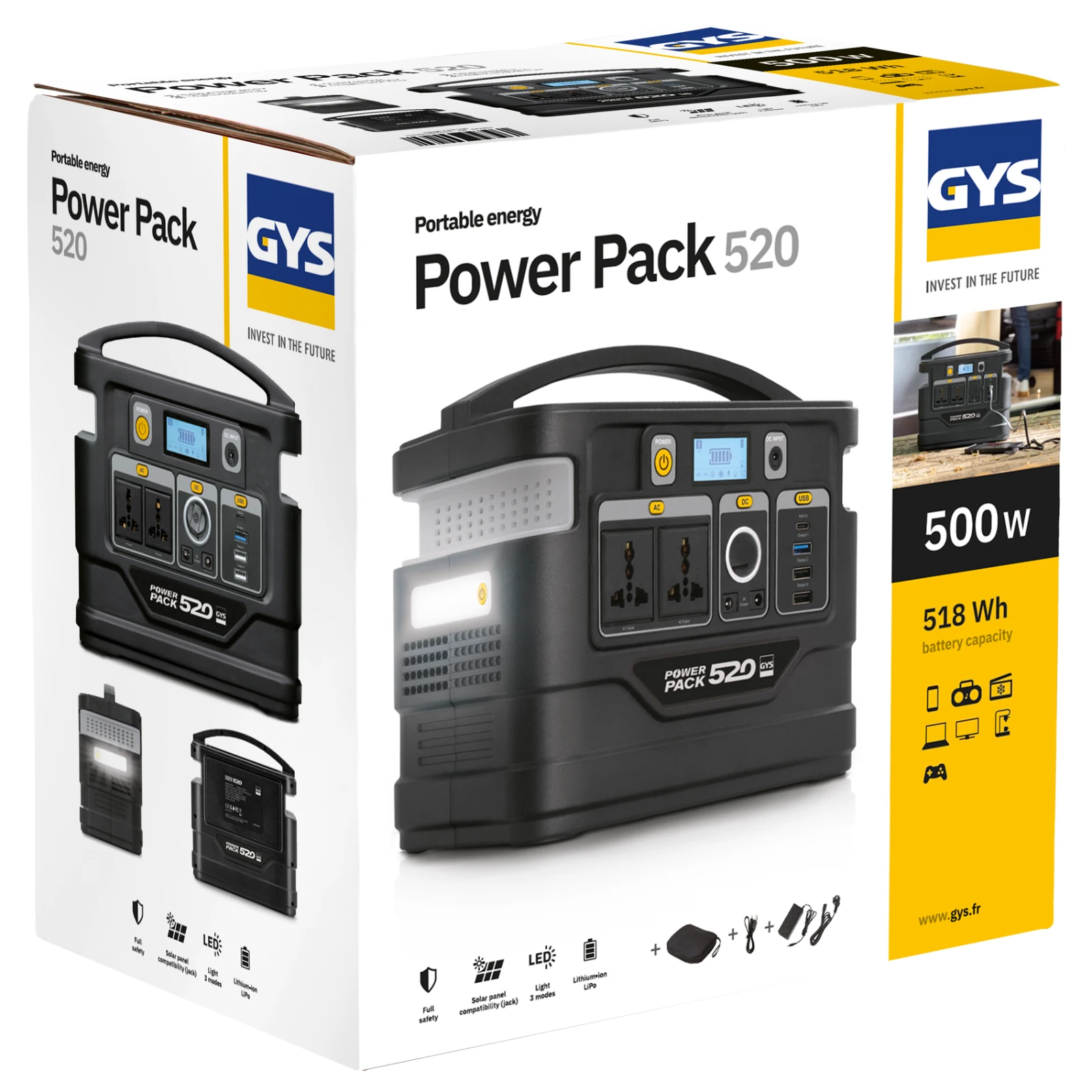 GYS Powerstation Power Pack 520