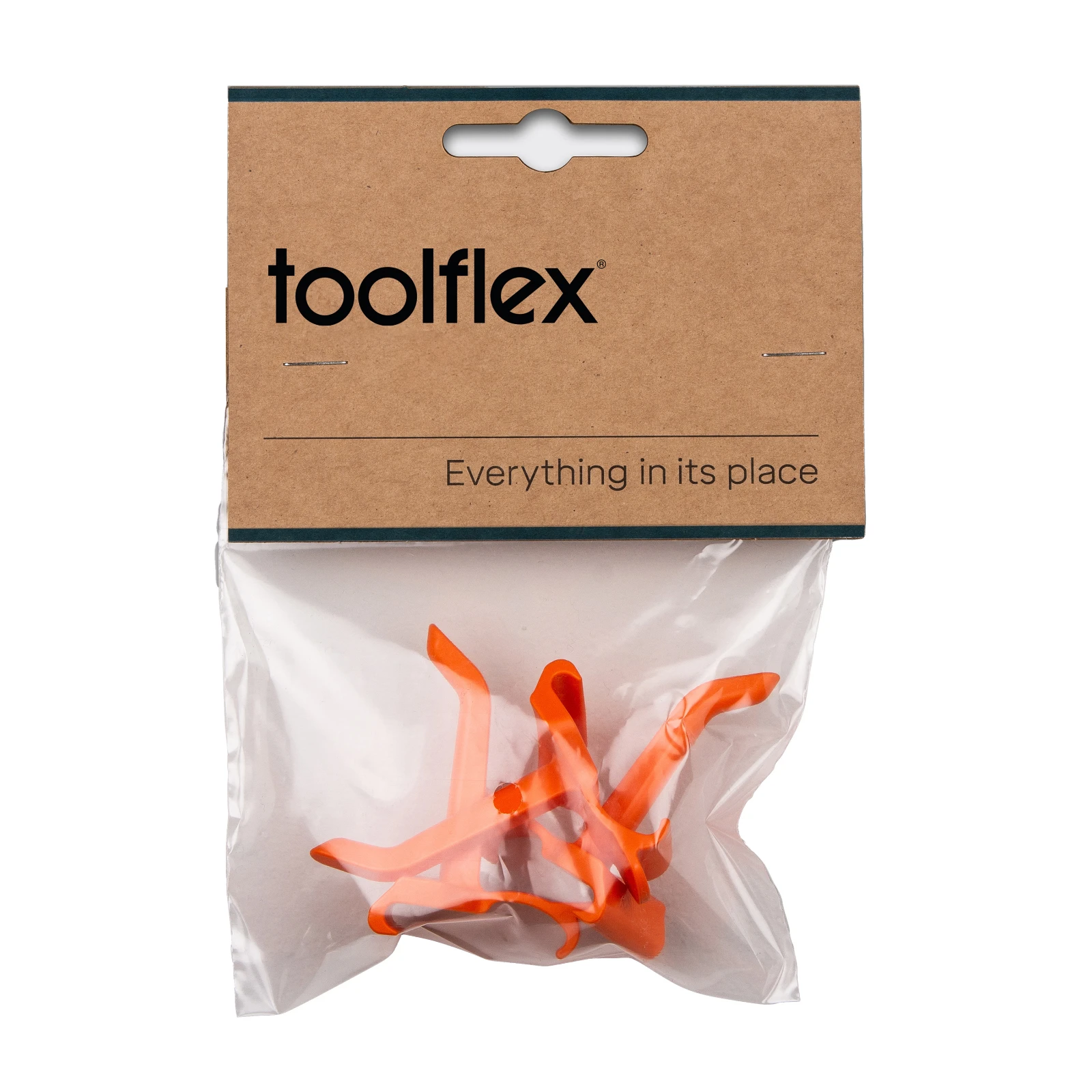 Toolflex One Gereedschapshaken Oranje (3 stuks)