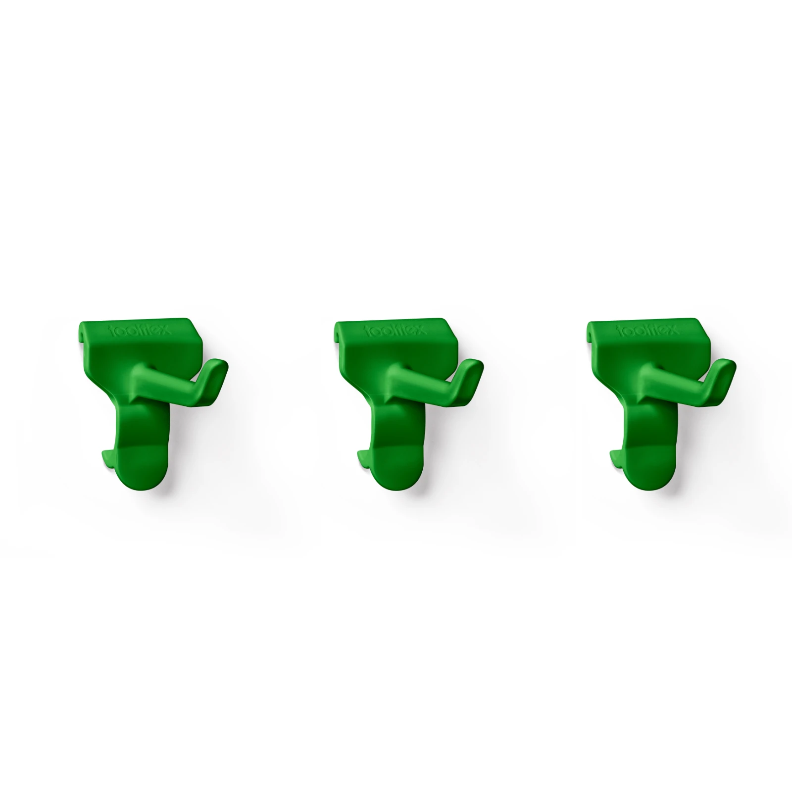 Toolflex One Gereedschapshaken Groen (3 stuks)