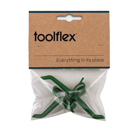 Toolflex One Gereedschapshaken Groen (3 stuks)