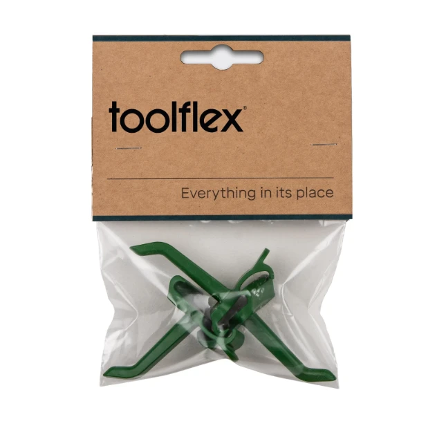 Toolflex One Gereedschapshaken Groen (3 stuks)