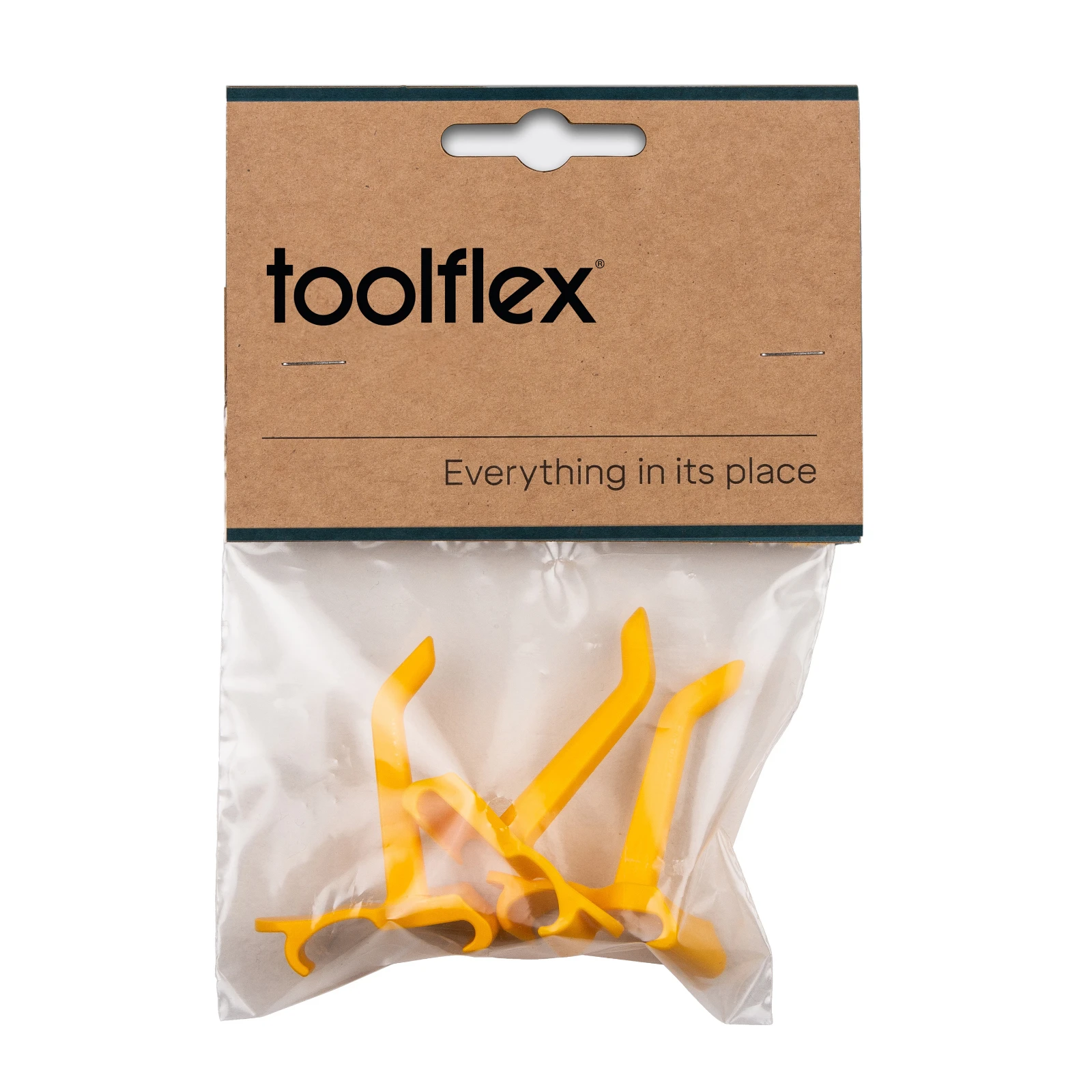 Toolflex One Gereedschapshaken Geel (3 stuks)