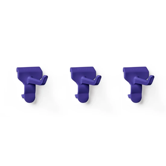 Toolflex One Gereedschapshaken Paars (3 stuks)