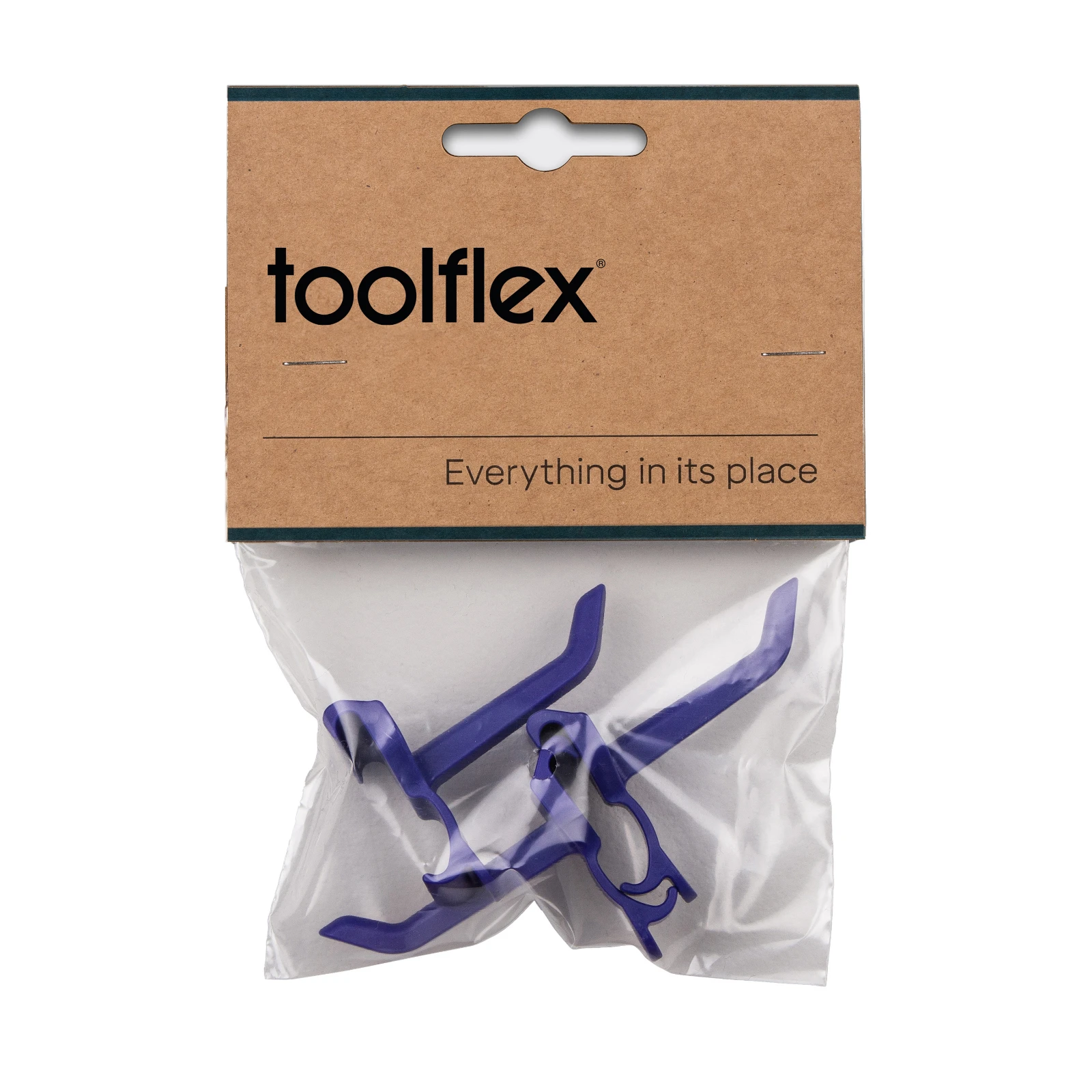 Toolflex One Gereedschapshaken Paars (3 stuks)