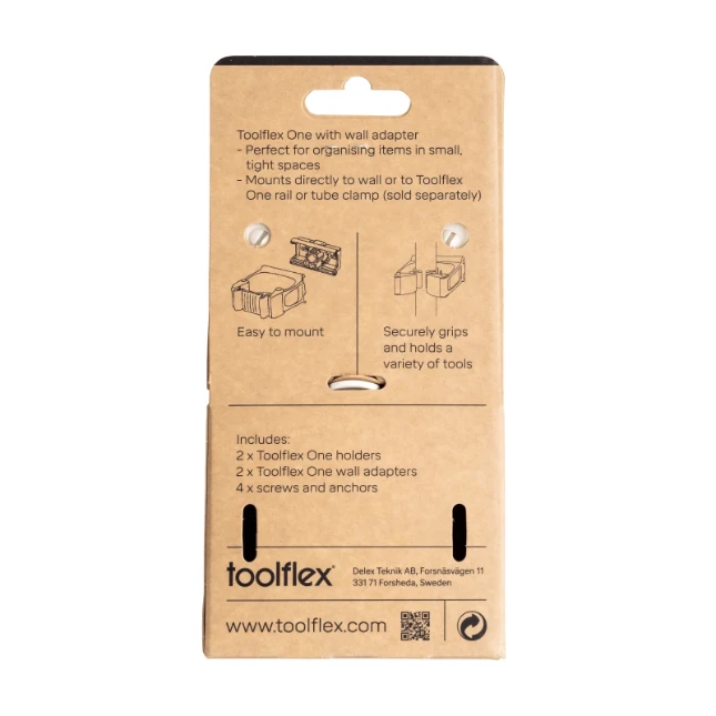Toolflex One Gereedschapshouder Wit 15-35 mm (2 stuks)