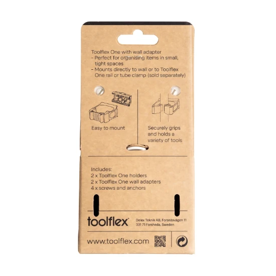 Toolflex One Gereedschapshouder Groen 15-35 mm (2 stuks)