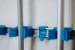 Toolflex One Aluminium Rail Blauw 540 mm - met 3 houders