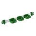 Toolflex One Aluminium Rail Groen 540 mm - met 3 houders