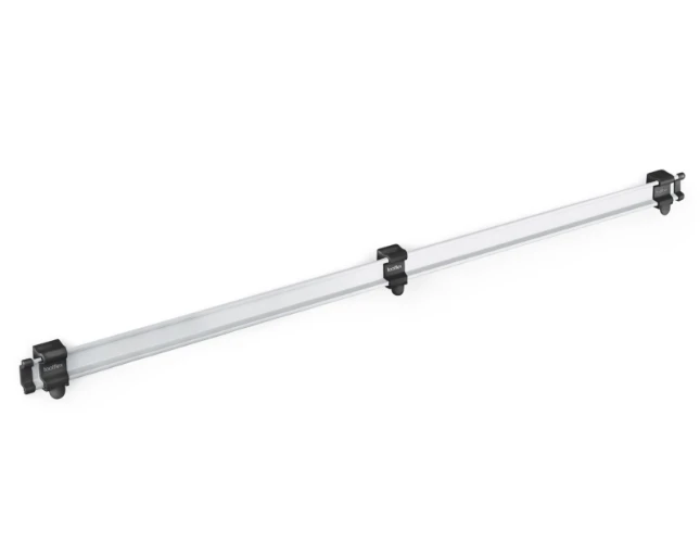 Toolflex One Aluminium Rail Zwart 940 mm - met 5 houders