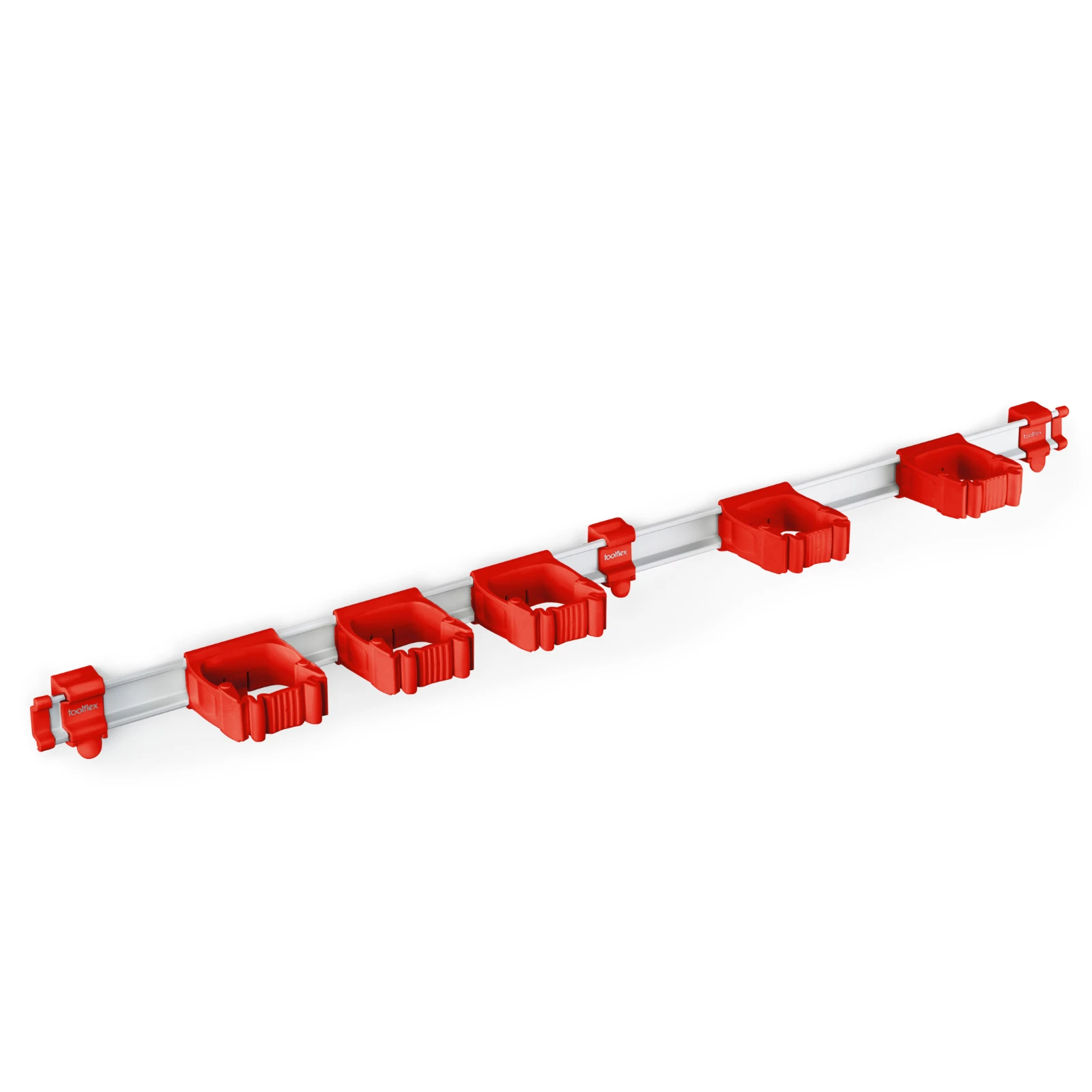 Toolflex One Aluminium Rail Rood 940 mm - met 5 houders