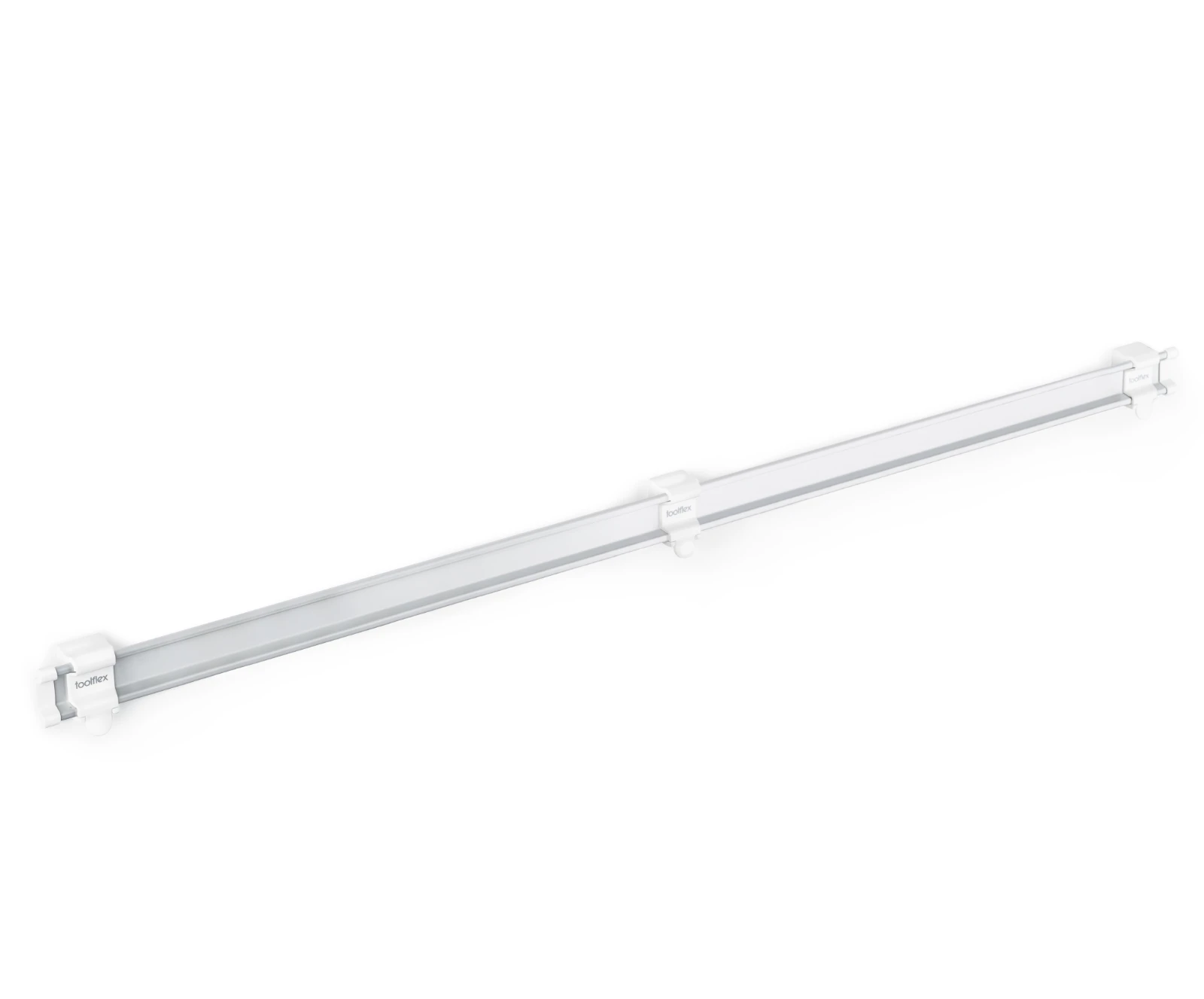 Toolflex One Aluminium Rail Wit 940 mm - met 5 houders