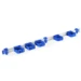 Toolflex One Aluminium Rail Blauw 940 mm - met 5 houders