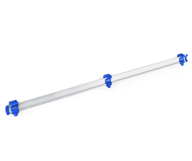 Toolflex One Aluminium Rail Blauw 940 mm - met 5 houders