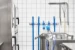 Toolflex One Aluminium Rail Blauw 940 mm - met 5 houders