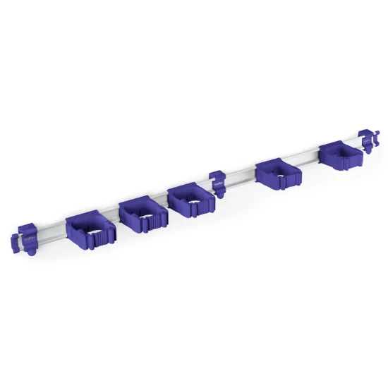 Toolflex One Aluminium Rail Paars 940 mm - met 5 houders