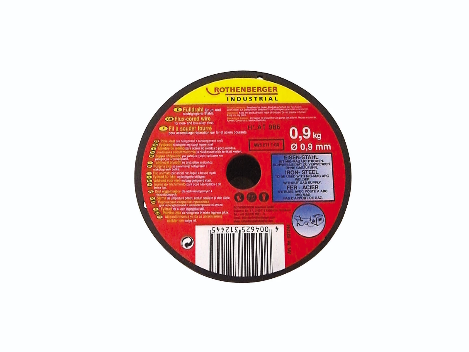 Rothenberger Lasdraad Roestvast staal 0,8 mm (1kg)