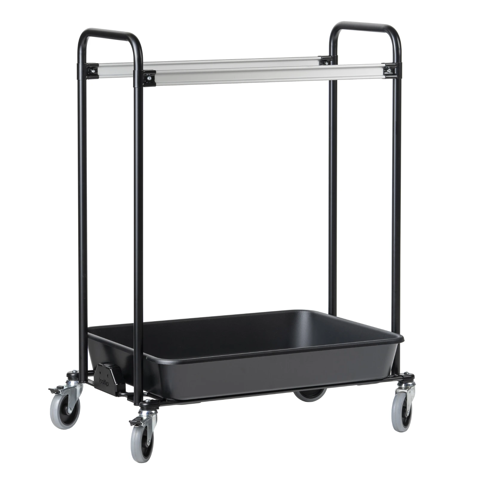 Toolflex One Utility Schoonmaakwagen Zwart - dubbel