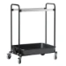 Toolflex One Utility Schoonmaakwagen Zwart - dubbel