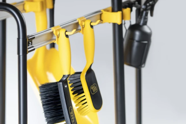 Toolflex One Utility Schoonmaakwagen Zwart - dubbel