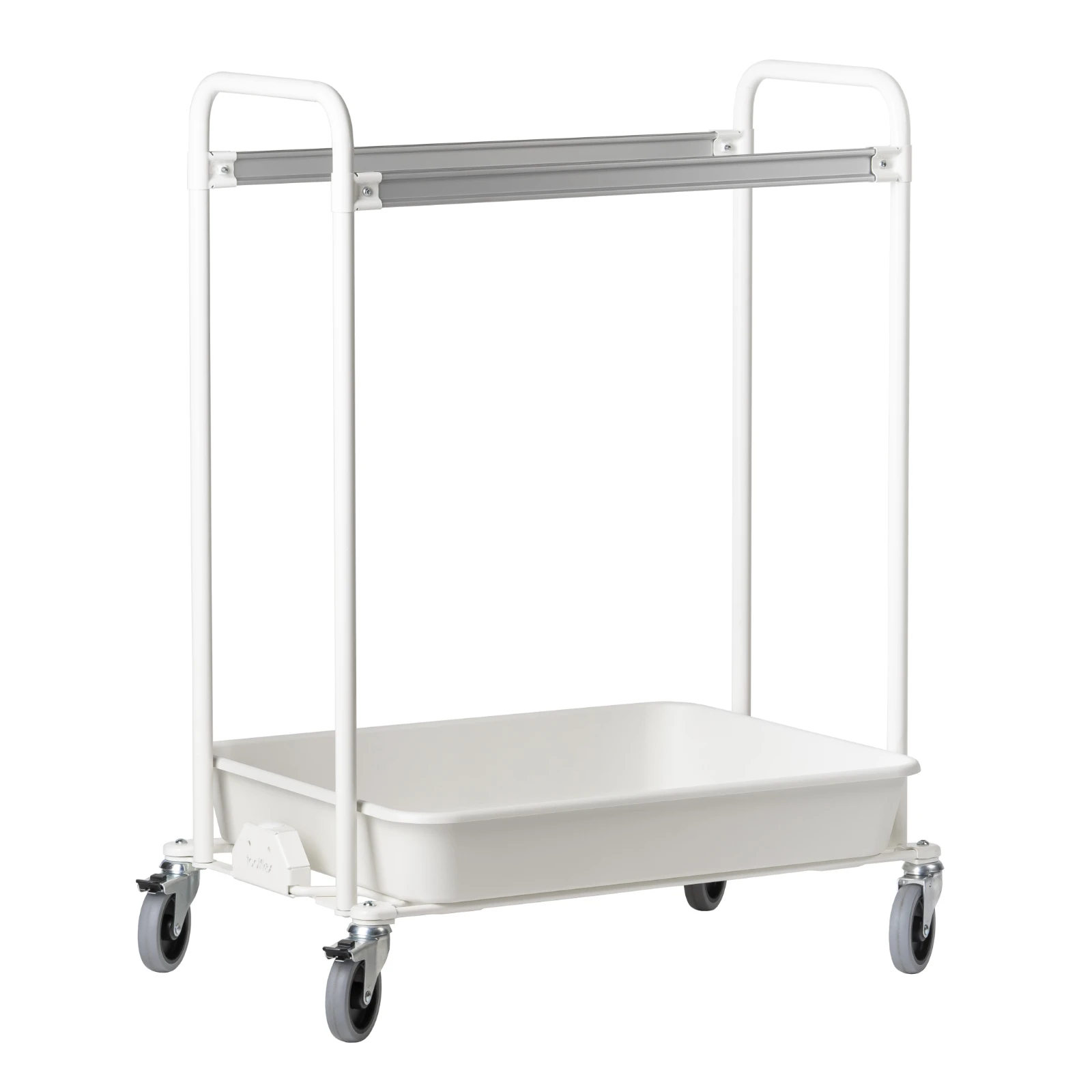 Toolflex One Utility Schoonmaakwagen Wit - dubbel