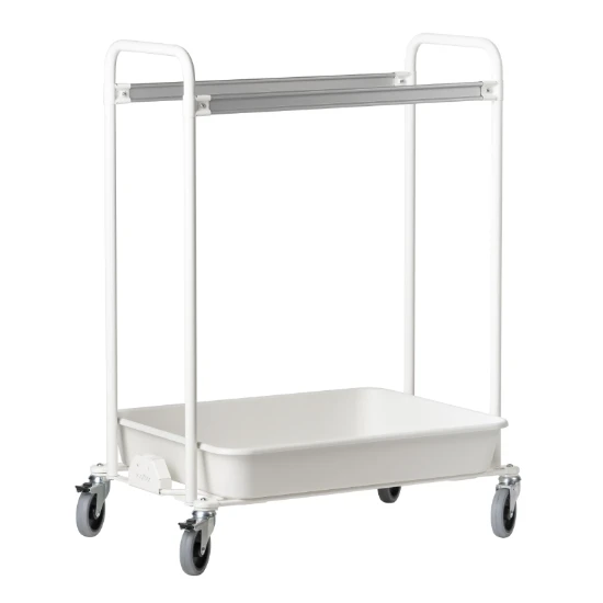 Toolflex One Utility Schoonmaakwagen Wit - dubbel