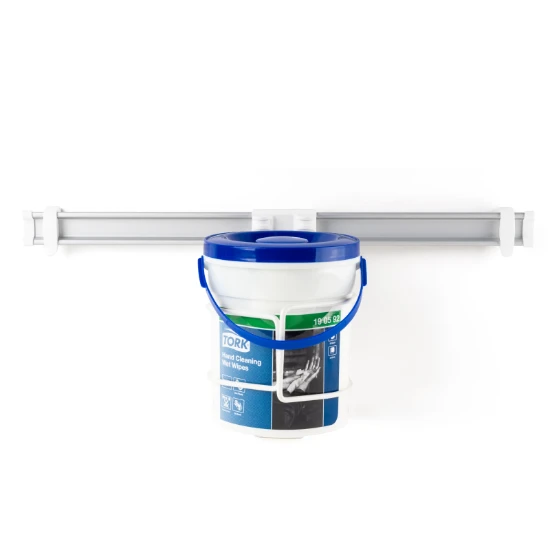 Toolflex One Houder voor Schoonmaakdoekjes en Poetsrollen Wit