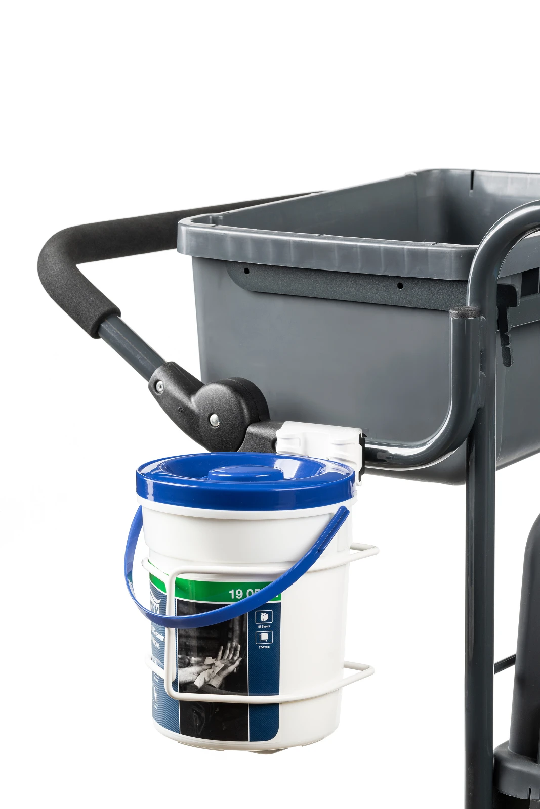 Toolflex One Houder voor Schoonmaakdoekjes en Poetsrollen Wit