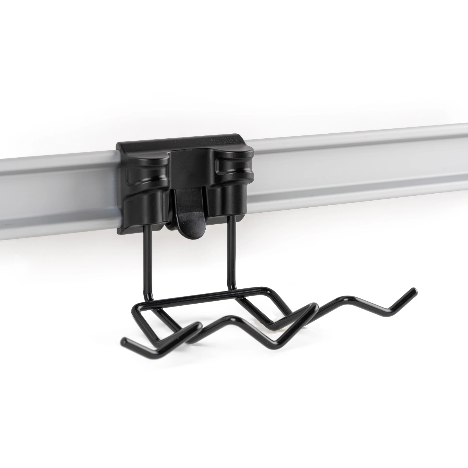 Toolflex One Stoffer en blik Houder  Zwart