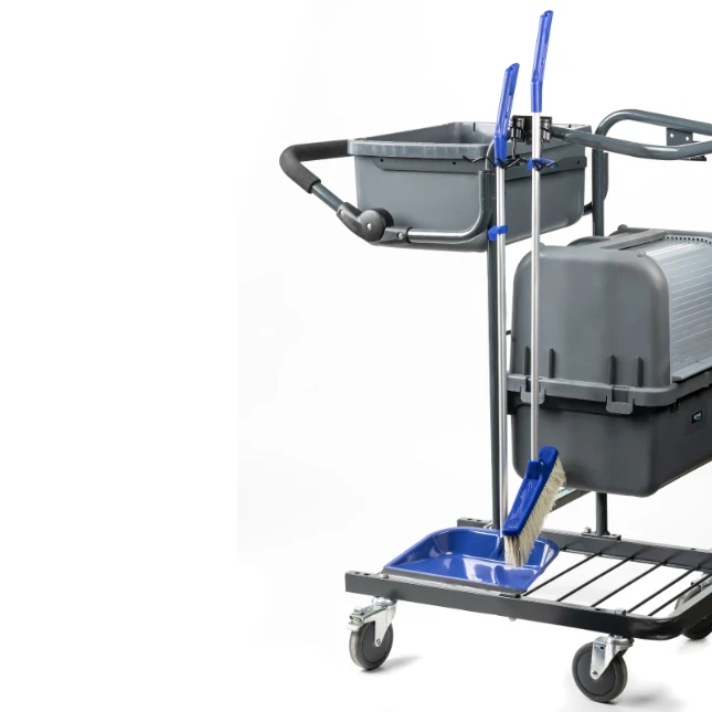 Toolflex One Stoffer en blik Houder  Zwart