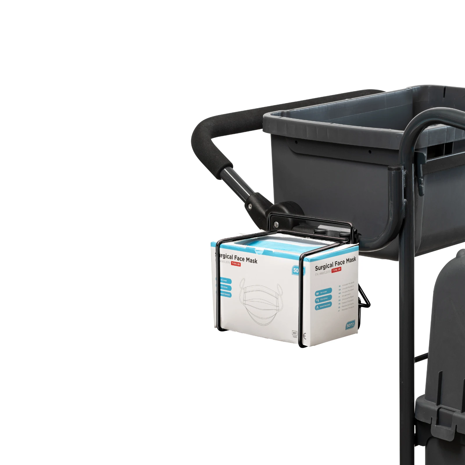 Toolflex One Houder voor Mondkapjes Zwart