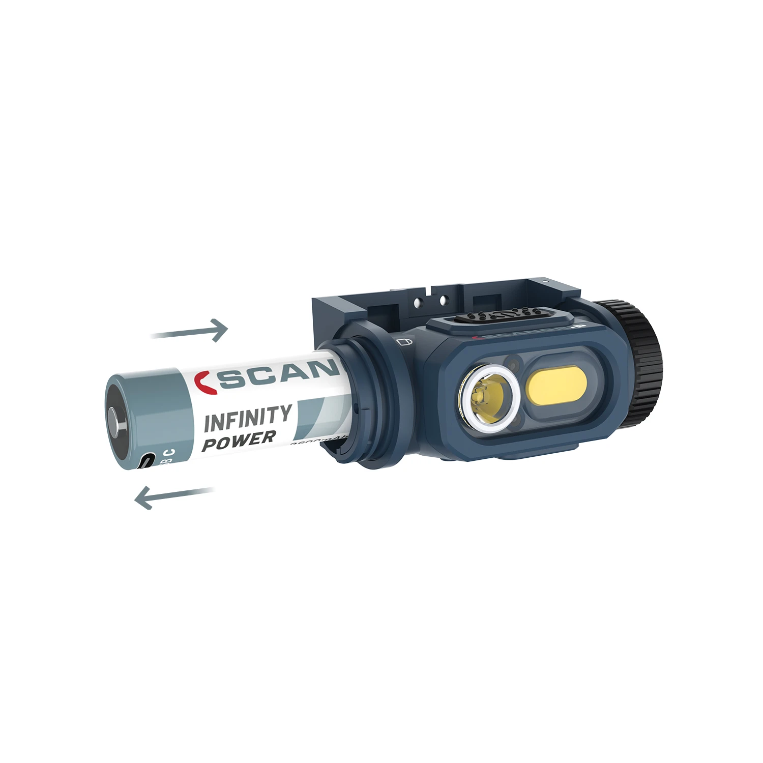 Scangrip LED-hoofdlamp Horizon met sensor