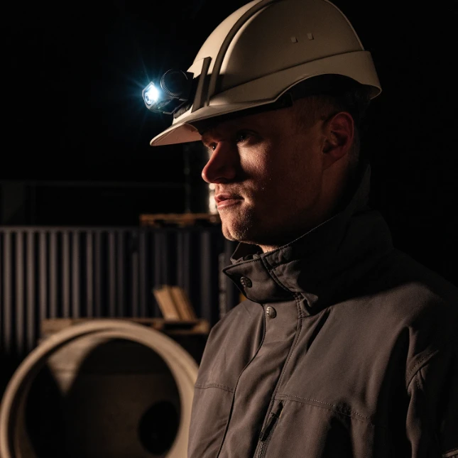 Scangrip LED-hoofdlamp Horizon met sensor