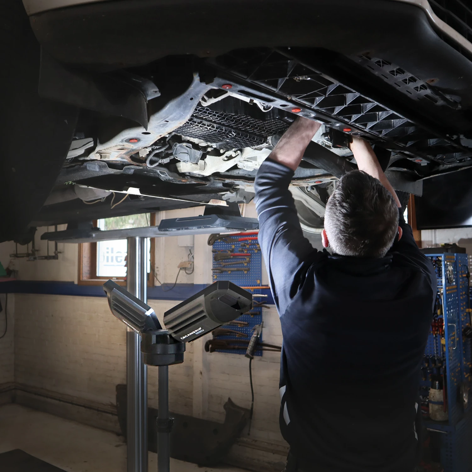 Scangrip Werklamp Tower 8 Connect met statief
