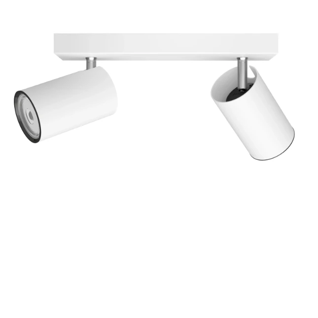 Philips Plafondspot Kosipo wit - zonder lamp - 2-spots
