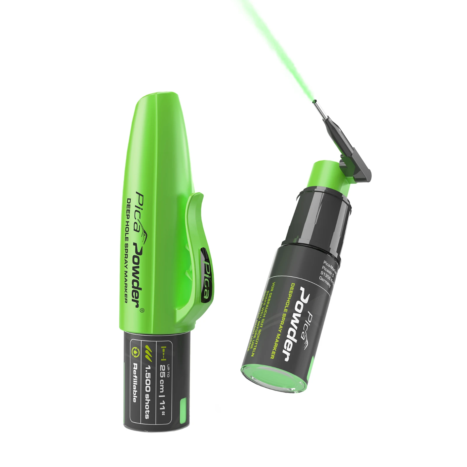 Pica Powder 2020 Spraymarker display