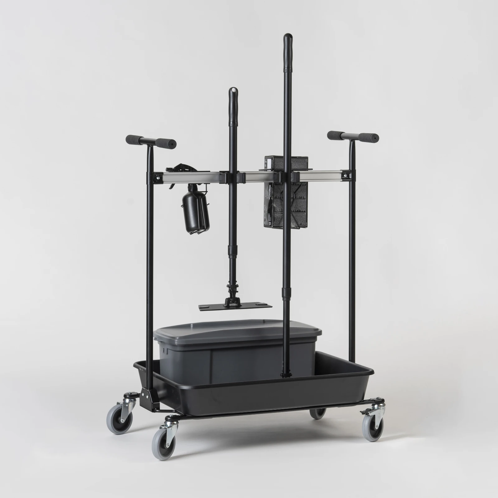 Toolflex One Utility Schoonmaakwagen Zwart - enkel