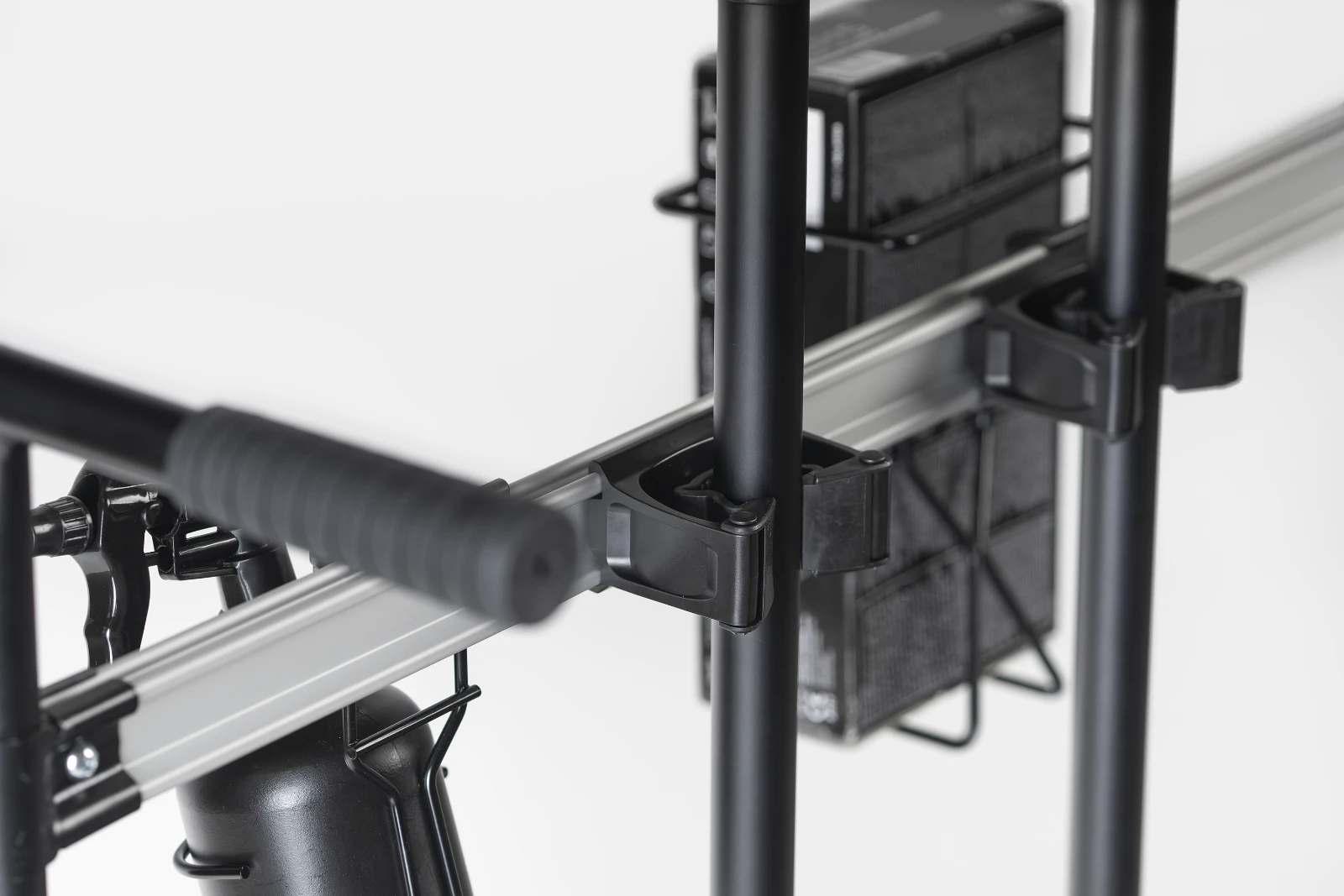 Toolflex One Utility Schoonmaakwagen Zwart - enkel
